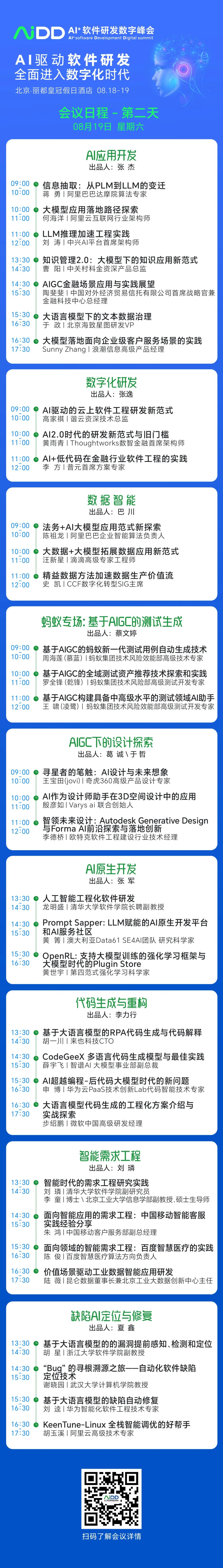 航班已就位,AI+软件研发数字(AiDD)峰会即将盛大启航