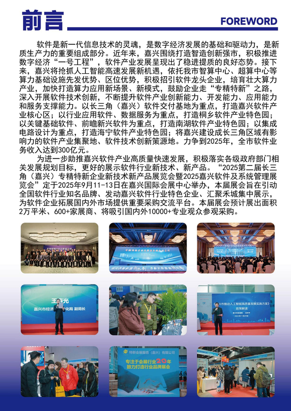 2025嘉兴软件及系统管理展览会:最新科技与行业趋势