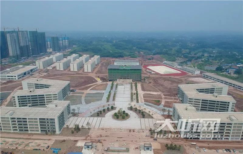 高清图曝光!泸州这所高校9月投用,专为高铁培养专业人才