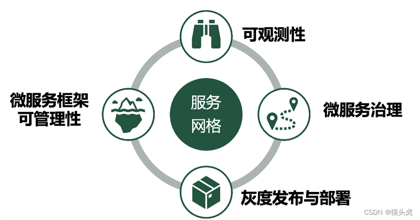 服务网格:构建服务通信架构,对比分析典型网格的差异?